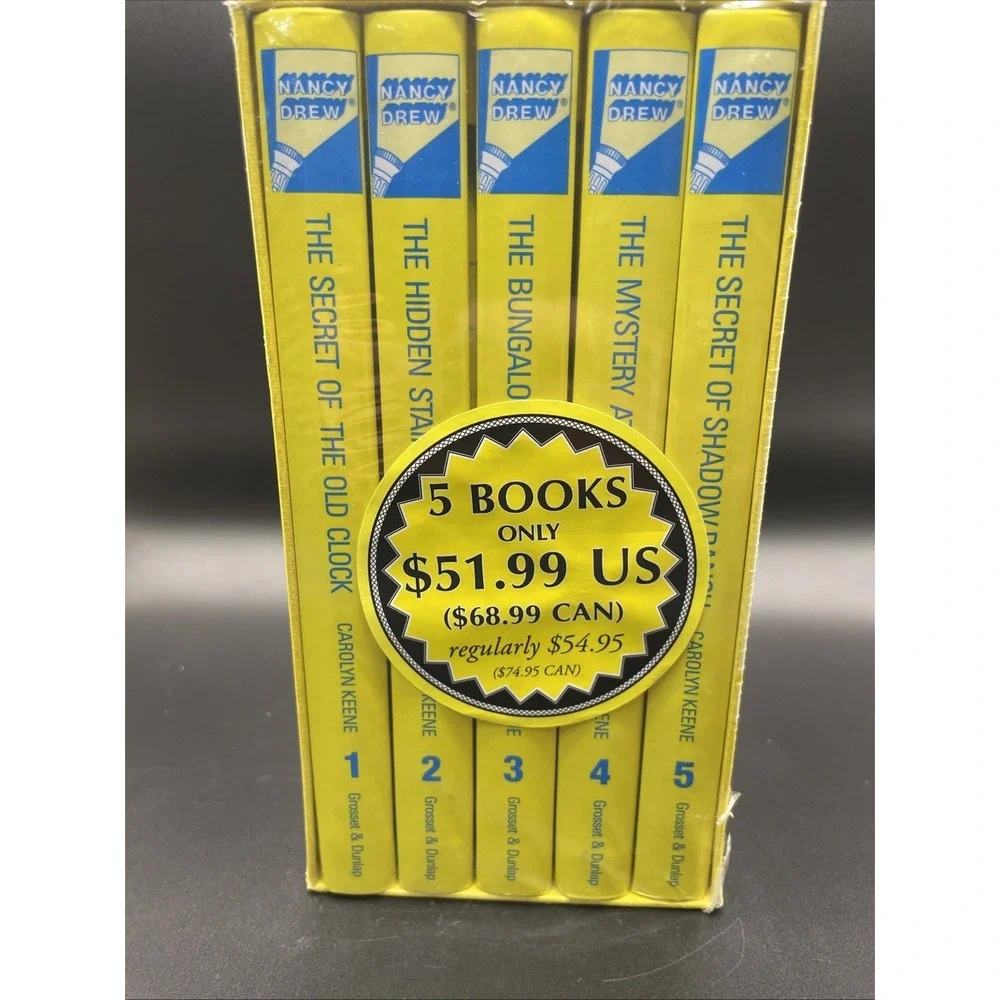 Nancy Drew Books Starter Set Carolyn Keene 2012 Girl Detective Mystery Stories